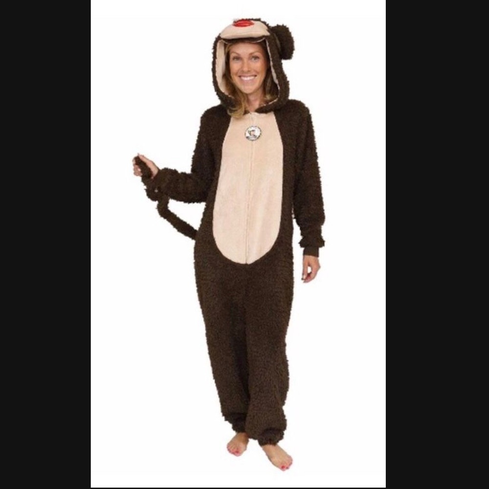 Cute Monkey 🐒 Costume Unisex Sz Large